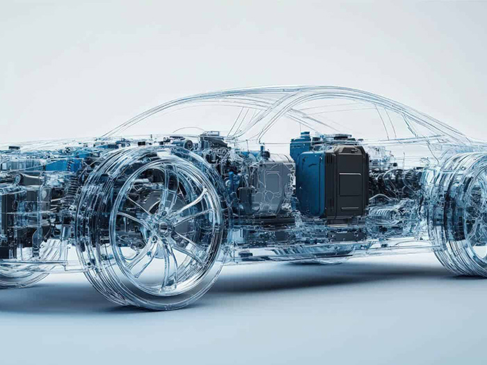Composants automobiles pour véhicules à carburant et électriques